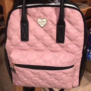 Betsey Johnson backpack purse